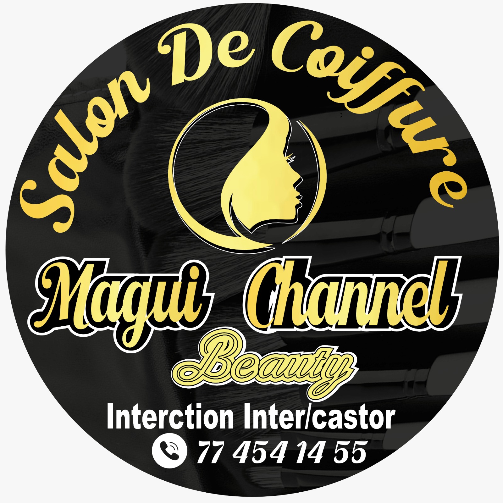 Logo salon coiffure