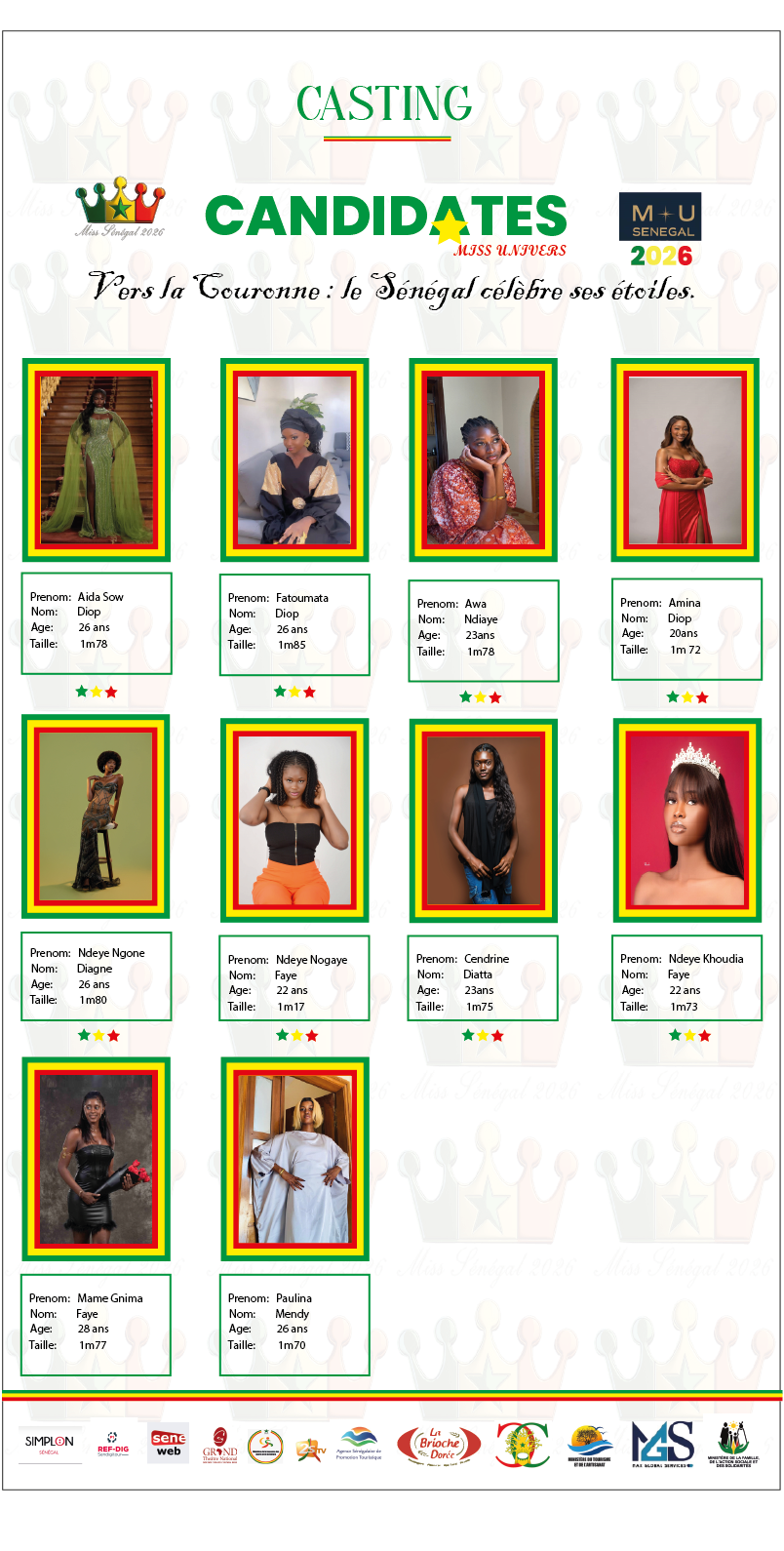 Affiche Concours Candidates